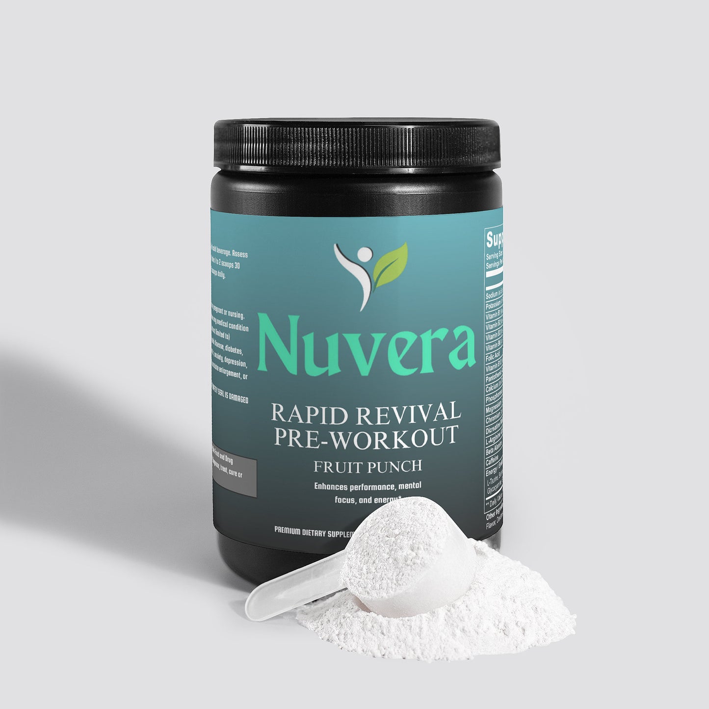 Rapid Revival Pre-Workout Powder (Fruit Punch)